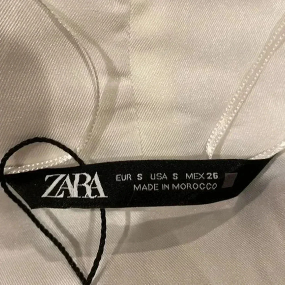 ZARA GATHERED SATIN EFFECT top - Picture 6 of 11